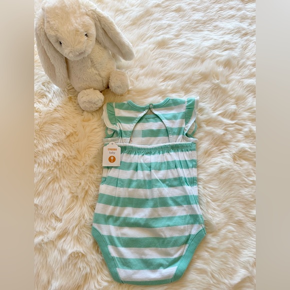 NWT - Gymboree Baby Girl- Set of 2 Onesies - Pink/Green - SZ3-6 months - Picture 10 of 10